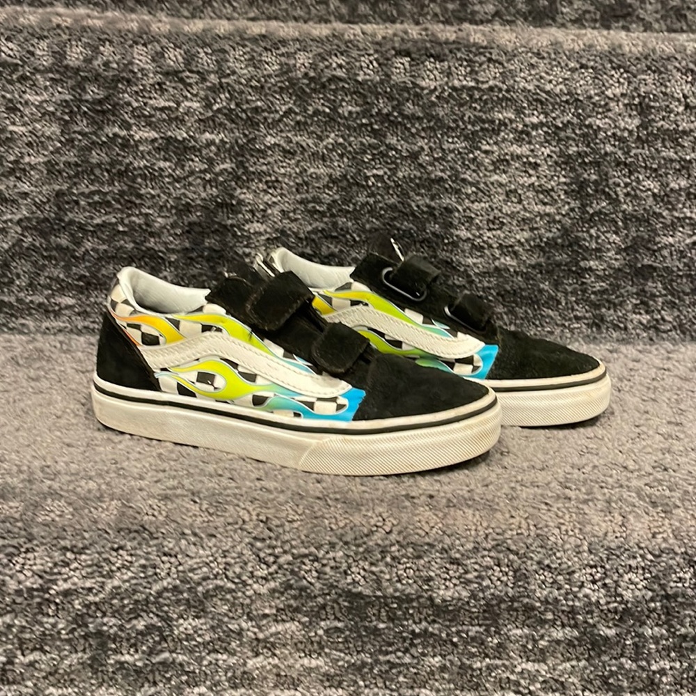 Vans checkered Velcro sneakers